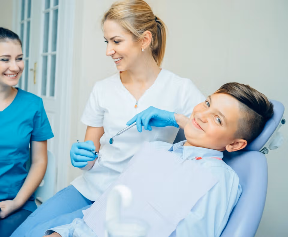 Preventive pediatric dentistry visit